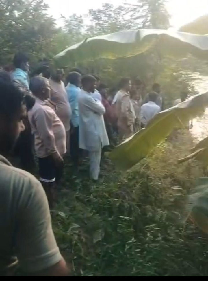 नदी का जल स्तर बढ़ने से एक युवक नदी में बह गया